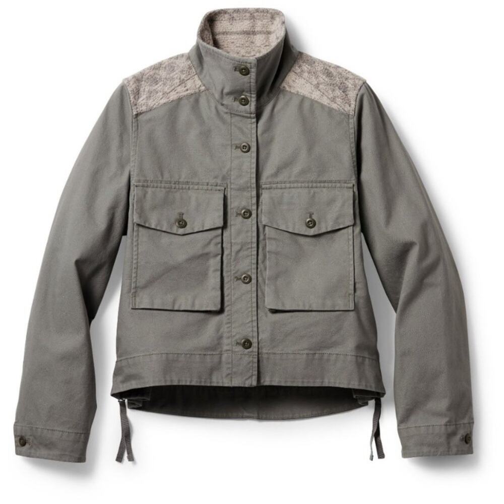 REI Co-op Women's Trailsmith Novelty Utility Button Front Jacket L